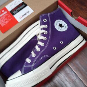 Converse Men's Size 7.5/Women's 9.5 Chuck Taylor All Star 70 High Top Sneakers